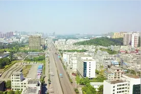 广西防城港市港口区渔洲平全景