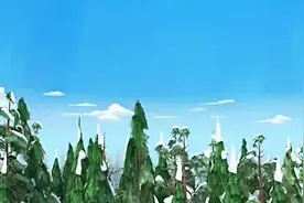熊出没：光头强新型喷射气，把自己弄飞天了，玩得好开心！