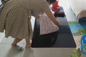 #问答C计划##小孩包被子怎么叠#