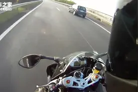 试骑宝马公路赛，2档速度已经130太恐怖了视频封面