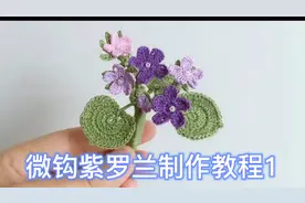 微钩紫罗兰制作教程1视频封面