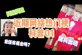近期网络热梗盘点：“阿巴阿巴”，“阴兵出动”视频封面