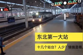 实拍东北第一大站沈阳火车站，有十几个站台？出东北就得从这坐车视频封面