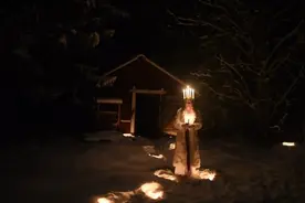 瑞士乔娜小姐姐雪地里神圣行走，每一步都好美视频封面