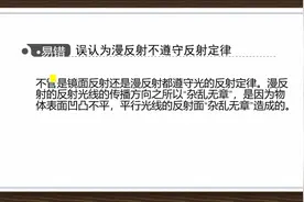 初中物理 光的漫反射遵守反射定律吗？