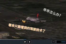 RFS：驾驶波音747降落，降落时突然撞上鸟群！视频封面
