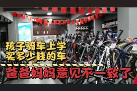 初中生自己骑车上学，买多少钱的车合适？视频封面