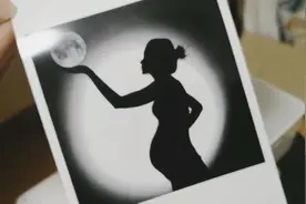 如何在家DIY黑白剪影孕照，喵妈来教你！
