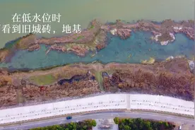 航拍巢湖水下城址，你知道巢湖湖面下隐藏着一座千年古城吗？视频封面