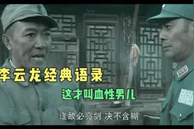 李云龙经典语录，血性男儿的本色视频封面