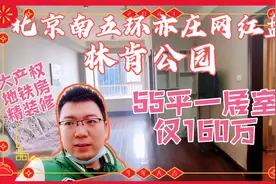 北京南五环网红盘，大产权正规一居室，报价仅160万。买它！！！视频封面