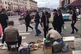 实拍东北小镇早市，老人3点地摊卖小菜，一天能赚几十元