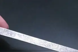 60层锻打大马士革花纹钢，自用、送人、收藏都是上上视频封面