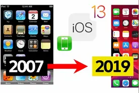 苹果手机:ios系统进化史，从2007年到2019年，ios1——ios13视频封面