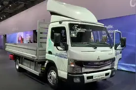 纯电动卡车的排头兵,19款三菱Fuso eCanter全面看,质量真的棒视频封面