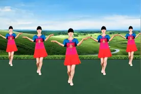 益馨广场舞《爱情专属权》醉美情歌，欢乐舞步，带分解口令