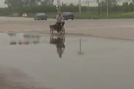 衡枣路与106国道路口，雨后积水存隐患！视频封面