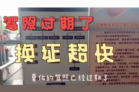 夏依驾照过期3个月，半个小时换好证只花28，吃个饭却花了55块钱视频封面