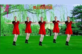 动感DJ广场舞《花桥流水》带上我的米酒，哥哥你尝一口，歌甜舞视频封面