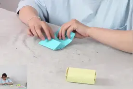 小姐姐教你折一个火柴盒，快来学习吧视频封面