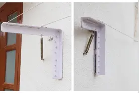 小伙制作折叠壁挂式晾衣架，简单实用，这个新思路把他老婆乐坏了