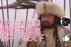 中国历史上三次大分裂时期，少数民族政权为何不能趁乱一统天下？视频封面