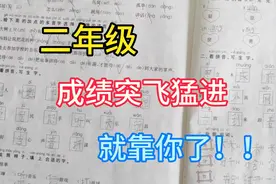 二年级语文成绩突飞猛进的方法，妈妈看了说，孩子成绩就靠你了视频封面