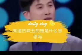 四块五的妞，到底是什么意思。