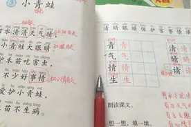 一年级语文下册小青蛙🐸一起来预习视频封面