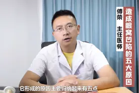 眼窝凹陷的形成原因视频封面