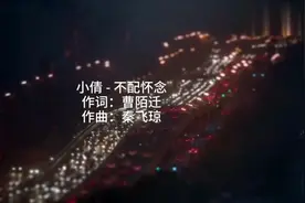 电影《我想和你好好的》主题曲《不配怀念》。视频封面