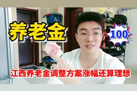 2020年江西养老金调整方案公布，348万人受益，7月底前补发到账视频封面