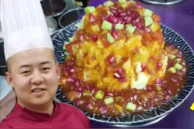 饭店大厨教你网红土豆泥，口感丝滑酸酸甜甜，做法简单讲解详细