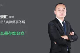 什么是存续分立视频封面