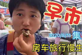 房车旅行来到吉林集安早市，水果蔬菜早点品种多样，10元就能吃饱视频封面