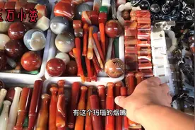 玉雕之乡石佛寺，逛玛瑙巷一条街