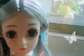 芭比娃娃换装记～用纸巾亲手制作抹胸裙，好看极了！