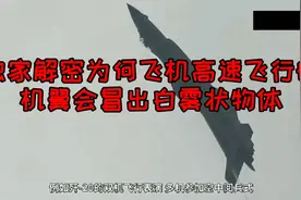 独家解密为何飞机高速飞行时机翼会冒出白雾状物体？视频封面