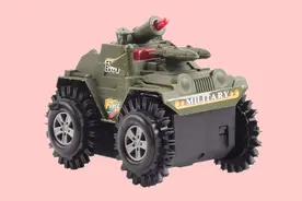 儿童电动翻斗玩具车，坦克翻斗电动玩具车