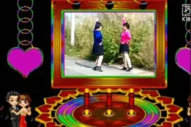 羽阿梅广场舞双人对跳《么么哒》