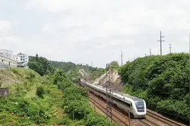 赣州-厦门D6583次列车通过京九铁路赣州高新区弯道视频封面