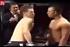 日本拳手挑衅,中国拳手张宝成因暴打他被终生禁赛视频封面