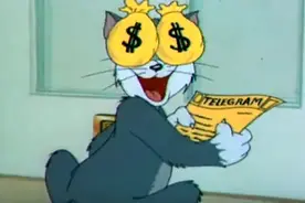 猫和老鼠:主人的姨妈给了汤姆一百万美金,汤姆成了百万富猫视频封面