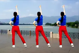 适合全民的《腰腹减肥健身操》简单易学附分解，跟着背面就会跳