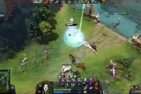 DOTA2：p神又被队友打退了，说好的微笑面对每一天呢