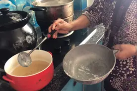 老妈教我把豆浆如何点成豆花