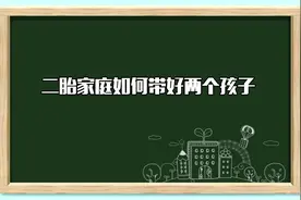 二胎家庭两个孩子的教育，懂得这些方法，会让孩子更好的相处