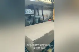 砖也值钱?兵马俑脚下的秦砖可以值20万?我和它的一模一样！视频封面