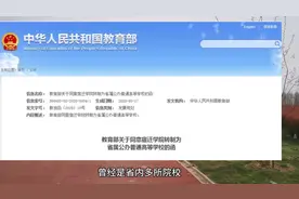 教育部：宿迁学院转为江苏省属公办普通高等院校，宿迁教育大跨越视频封面