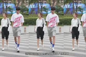 情侣超萌30cm身高差甜到齁，小哥哥突然牵女友过马路男友力十足